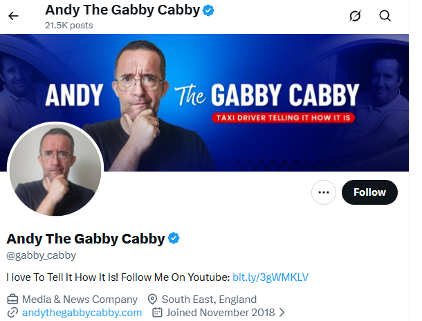 radiolazarus's tweet photo. I've just spent £300 on Andy the gabby cabby merch and I got to say I'm feeling rather itchy... https://t.co/vvn6ckZctZ