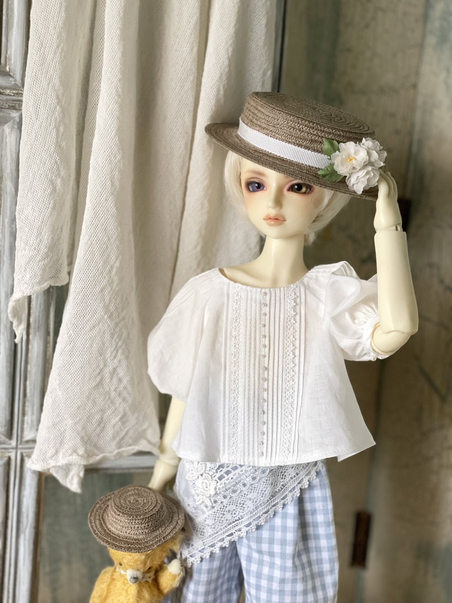 melimelo_315's tweet photo. ひとまずお洋服セットのプレビューを開始しました。
28日20時30分までプレビュー、21時オープンです。

今回は40cm級男の子ドール向けのお洋服セットです。
https://t.co/JezCLDGkcA https://t.co/v6sLsm035i