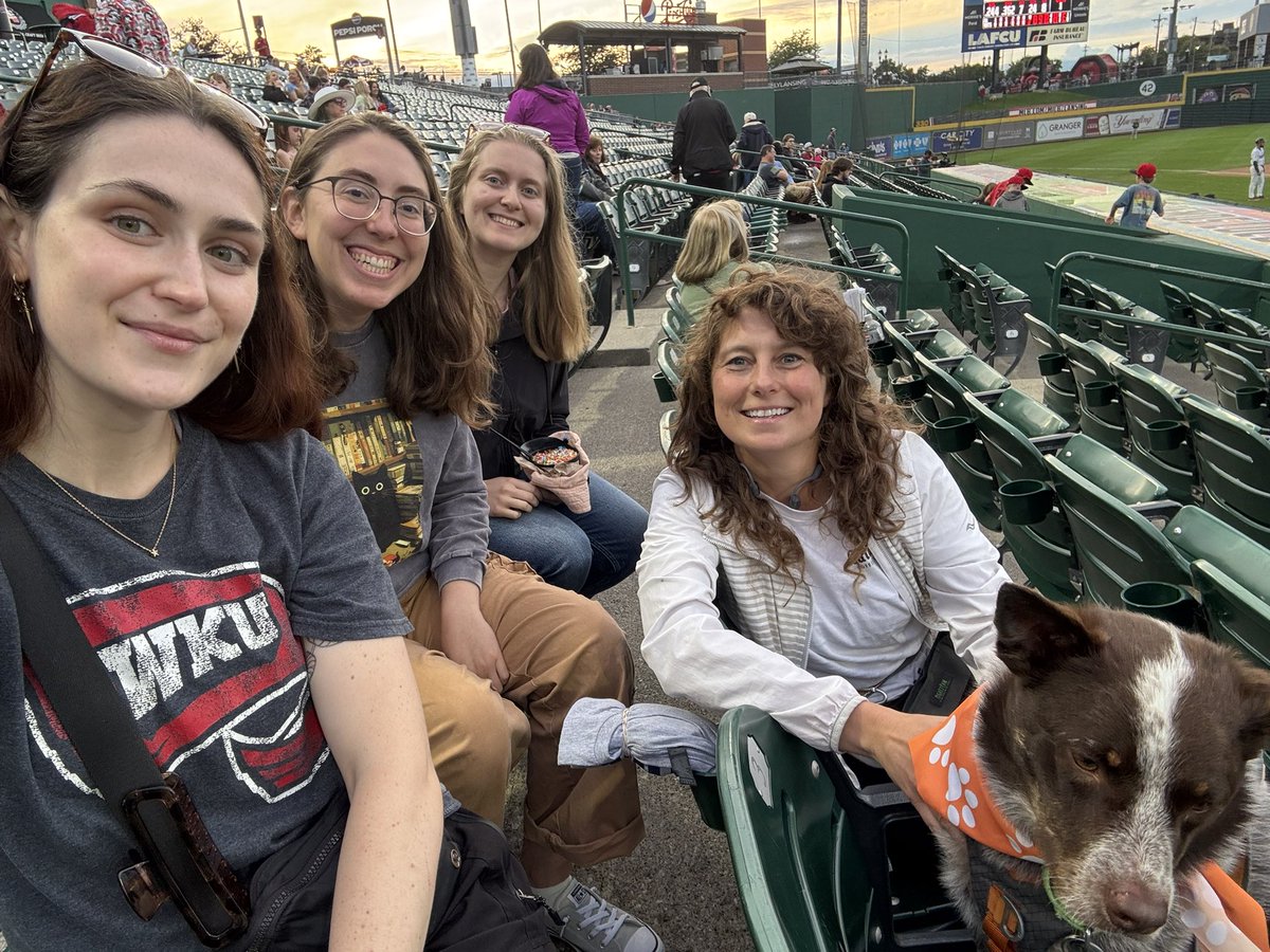 RootHausLab's tweet photo. Another summer, another lab trip to watch the Lansing Lugnuts play! ⚾️ https://t.co/vVdrFhDToG