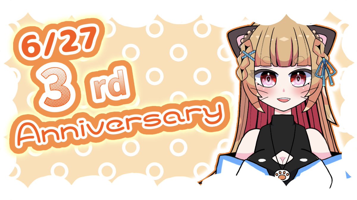 rikucha_393's tweet photo. 【お知らせ⋆͛📢⋆】

本日6/27 Vtuberデビューしてから
3周年を迎えました➰⋆꙳

19時にYouTubeにて初めてソロで
フルで歌みたを上げます🎤✧
みんなに聴いてもらいたい！

画像配布もします！

配信は22時くらいに予定してます！
内容はお昼くらいに告知します🍀*゜

おめでとうください(´˘`＊) https://t.co/Q79AOUkiYw