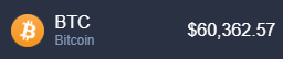 RobyBusi's tweet photo. ⚡️ Bitcoin Price Flash Update🟢
Back Over 60K. https://t.co/puYhe6FYQ0