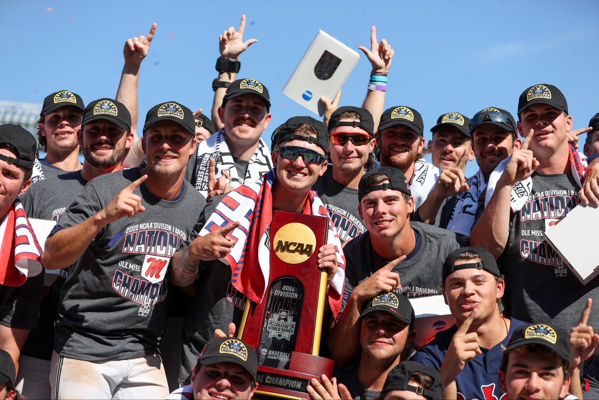 OleMissBSB's tweet photo. Four years ago today 🏆 https://t.co/ALTZ5L3zYM