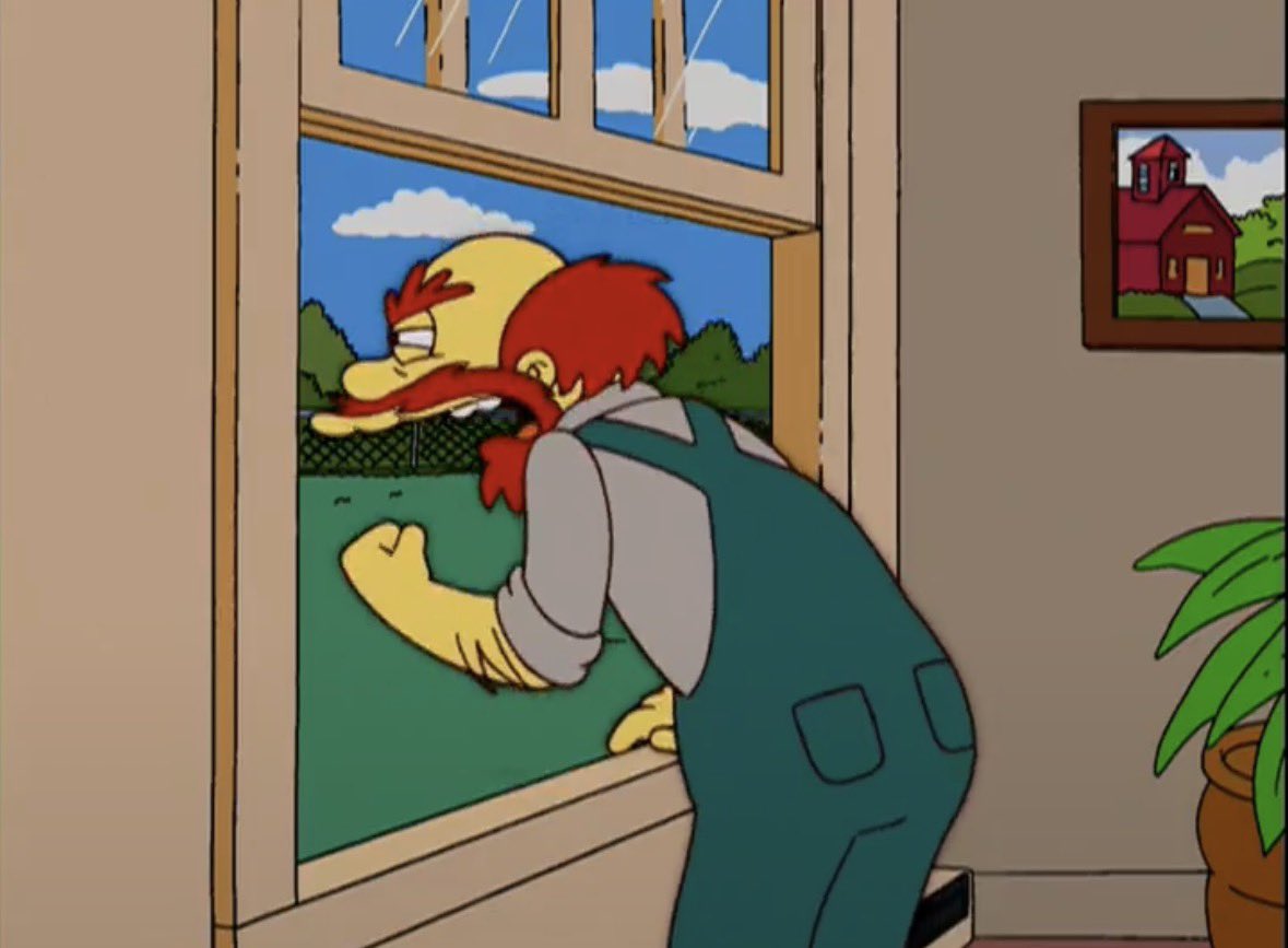 EflSimpsons's tweet photo. “Attackers and defenders are natural enemies, like Englishmen and Scots, or Welshmen and Scots, or Japanese and Scots, or Scots and other Scots. 

Damn Scots! They ruined Scotlands World Cup chances!” https://t.co/xpcDhgVrbR