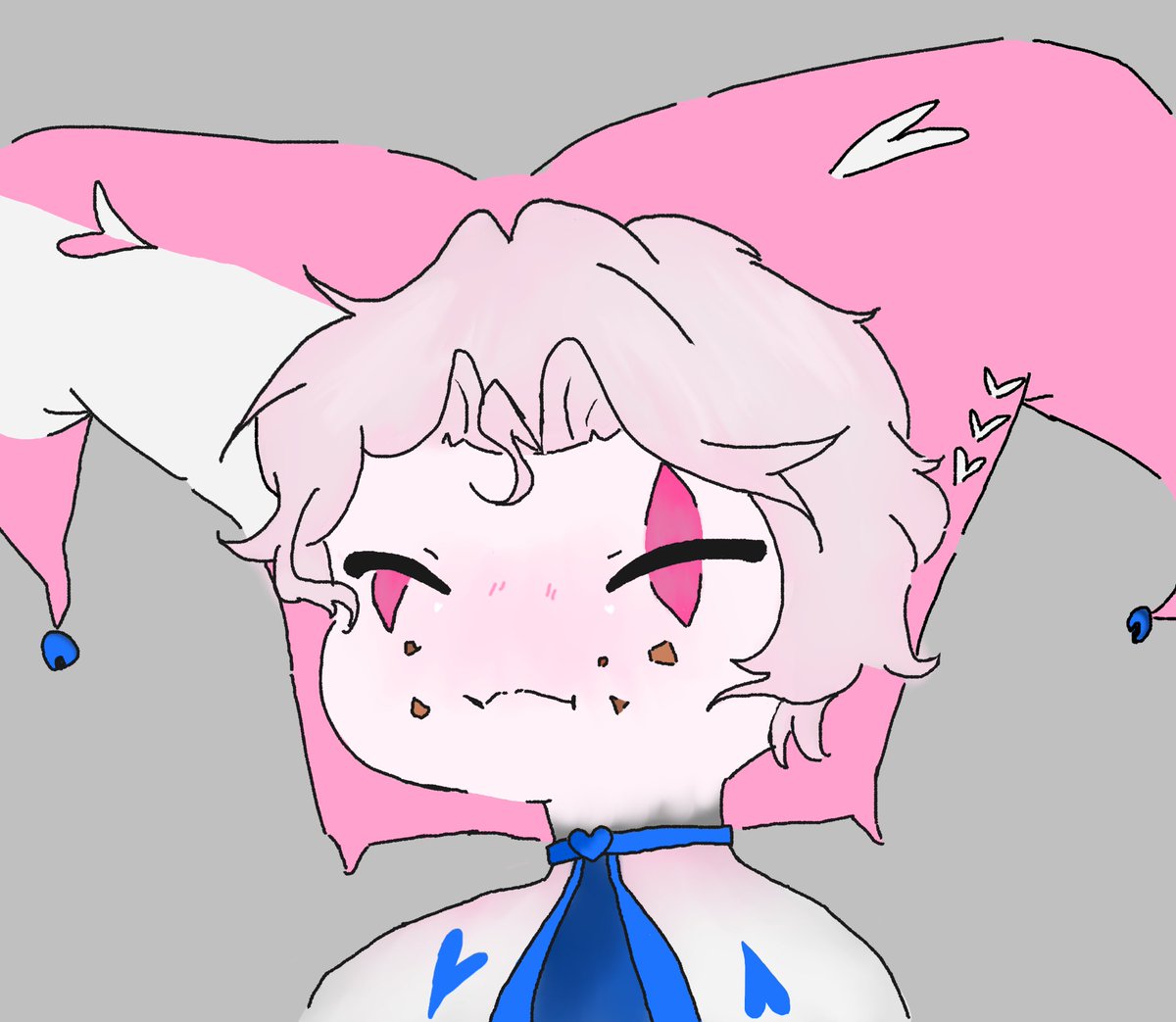 Moonlight_Airi's tweet photo. Soy una fuckin manca pero dejo mi dibujo de Harlequín 2p que lo adoro dioooo

#tfc #thefreakcircus #harlequin #harlequin2p https://t.co/H1gLEAapef