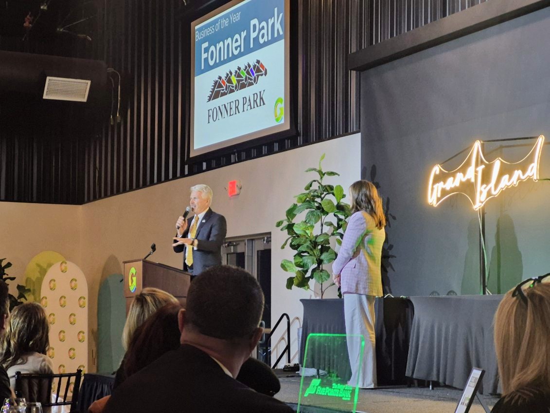 chriskotulak's tweet photo. Fonner Park named 2026 Grand Island, NE Business of the Year. Hooray! We could not have done this without my strong staff and board. THANK YOU! @giaedc_chamber @SeeGrandIsland @CityofGI @FonnerRacing @nationalhbpa https://t.co/maJdErJ6Xu