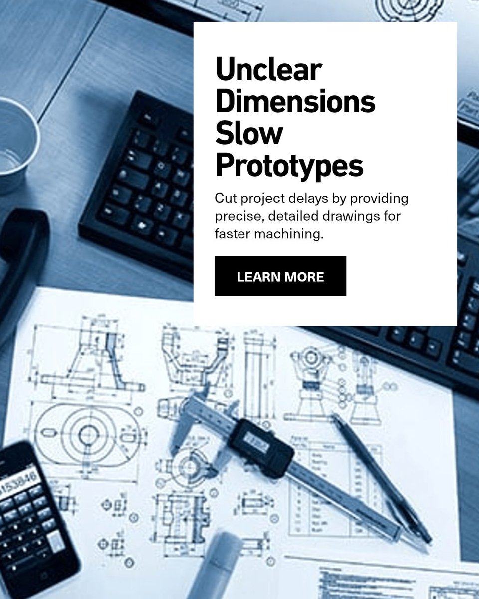 9findspower's tweet photo. When a prototype needs a fast revision, the real delay usually comes from unclear dimensions, not the machining itself. Clear, detailed drawings cut turnaround times and keep your project on track. https://t.co/rIbMCLLhHf