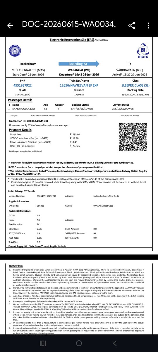Naveenn18's tweet photo. @RailMadad @RailwaySeva 

SEAT 4551937922 65 Occupied by unknown passenger.

Kindly take immediate action https://t.co/IeRbPCUiwa
