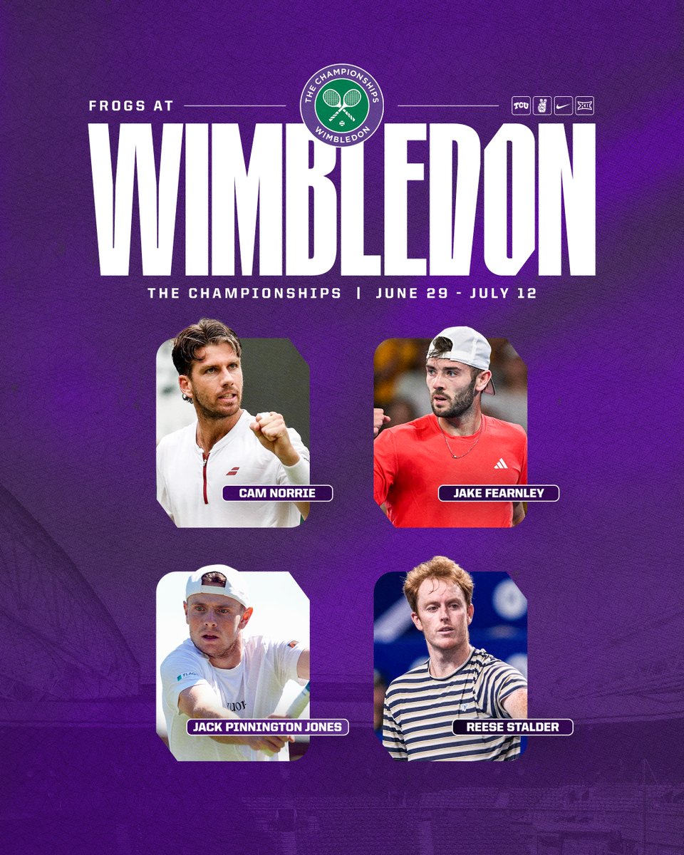 TCUMensTennis's tweet photo. London calls ☎️

🗞️| https://t.co/A2TkanPUwc

#GoFrogs https://t.co/8y7PAbEm3r