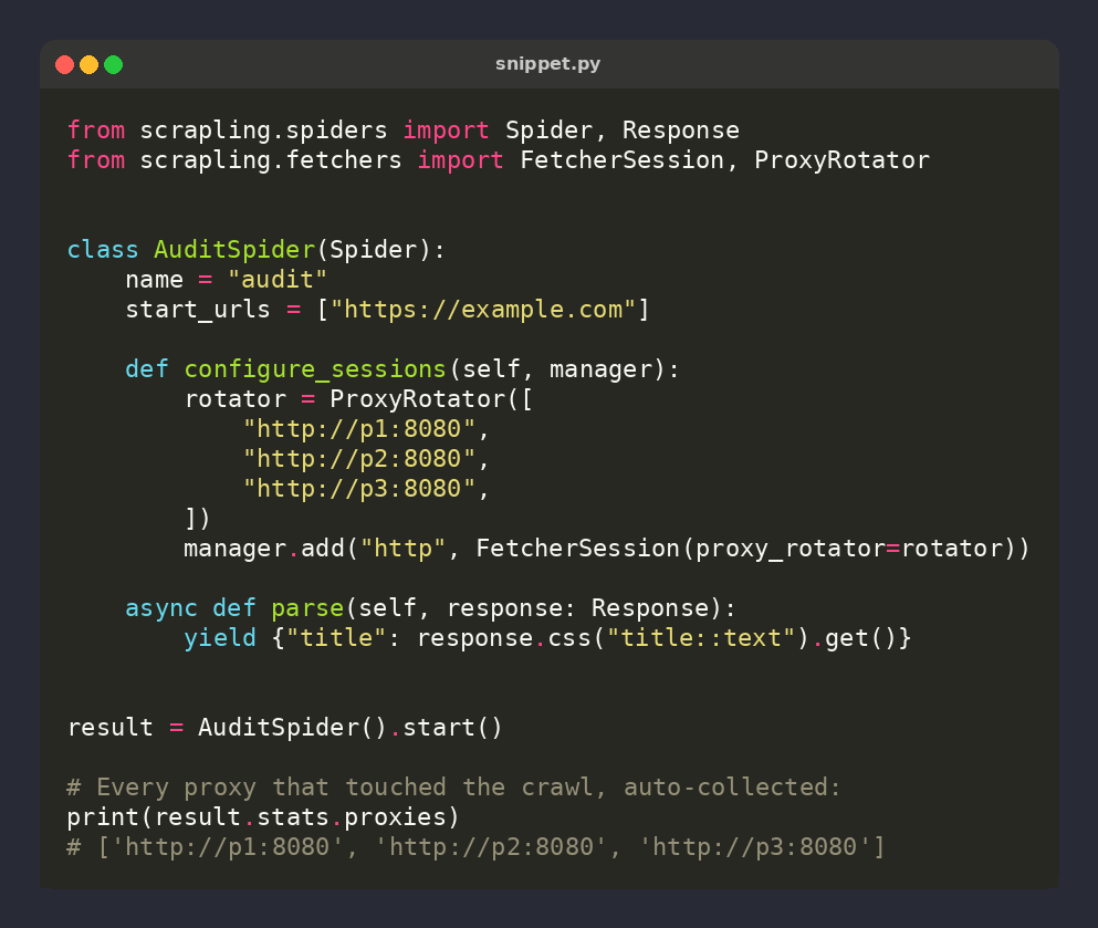 Scrapling_dev tweet picture