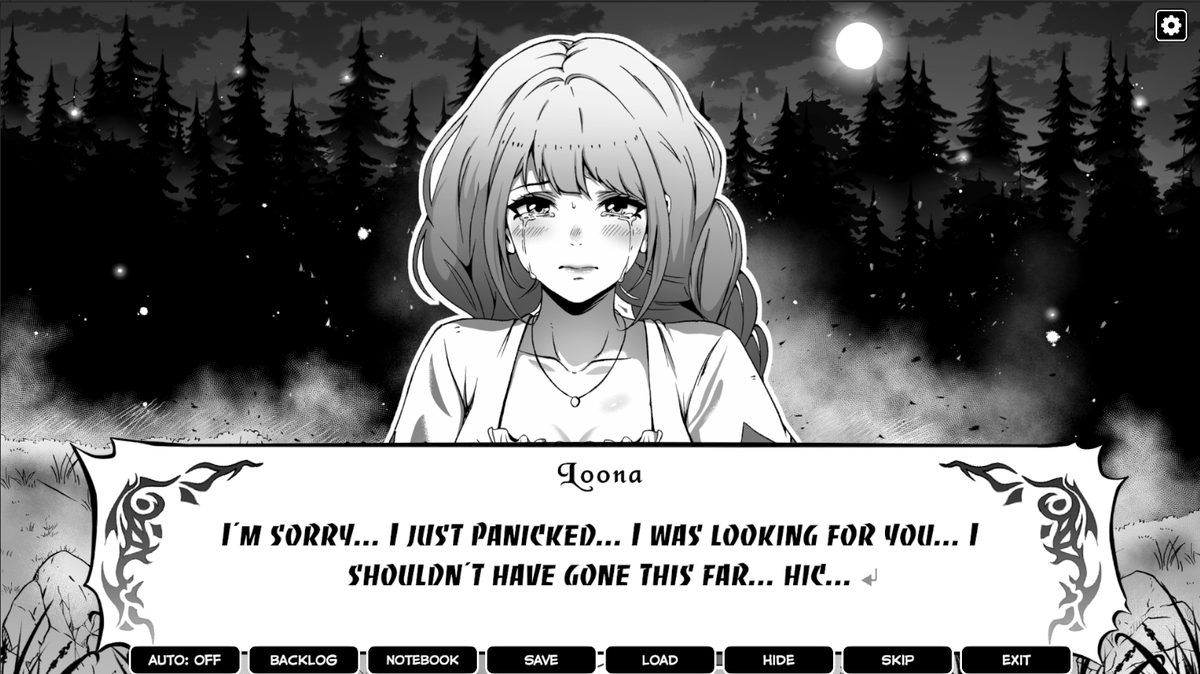 oddember's tweet photo. Hopefully, Chapter 4 is out in about 2 days! Apologies for the long wait. The game is so text-heavy, my eyes are going crossed from checking the dialogue for every language 😵💫
#indiegame #visualnovel #mangaart #SummonaRealm https://t.co/JZkGZt9c5r