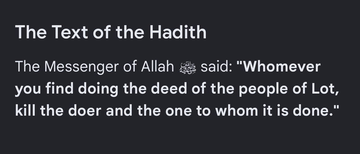 ir555_'s tweet photo. @moonsunshine136 @barbiedreamz_ I’m an ex Muslim, they are killed according to Islam. People of lot is (the sodomits) which are gays who had sex which each other and according to Quran they were killed for that. And that’s why they are supposed to be killed. https://t.co/ZOCvNbul0q