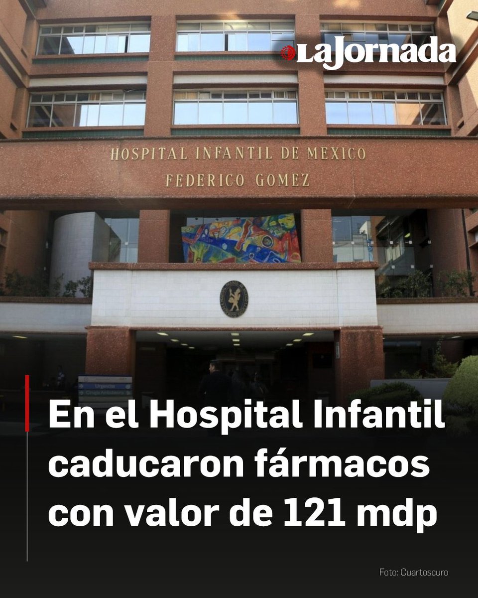 AdrianaDavilaF's tweet photo. Sin palabras: 121 millones de pesos en medicamentos nunca llegaron a quienes los necesitaban.

@LaJornada https://t.co/r5mEPBn3Xn