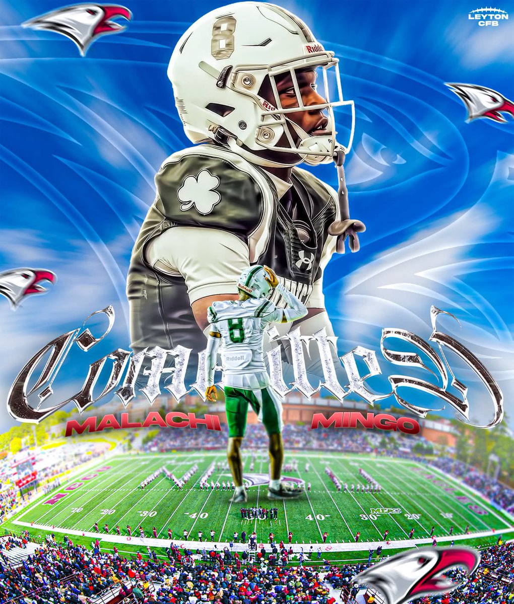 MalMingo21's tweet photo. Thank you to all my coaches for believing me I’m home ! 🦅

@coleman5elijah 
@CoachMatt_NCCU 
@KurtvonBargen 
@yaboykc18 
@NCCU_Football https://t.co/c8JPisKiEG