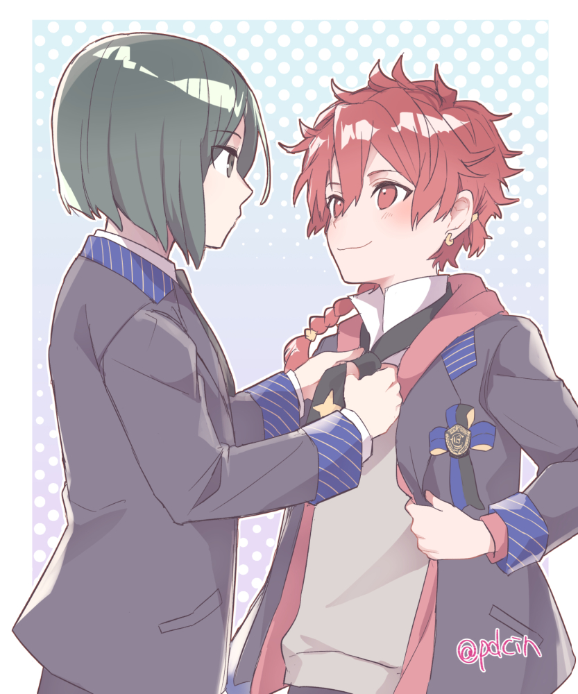 pdcin's tweet photo. ネクタイ結んであげてくれｰｰｯ https://t.co/bx3phZirCR