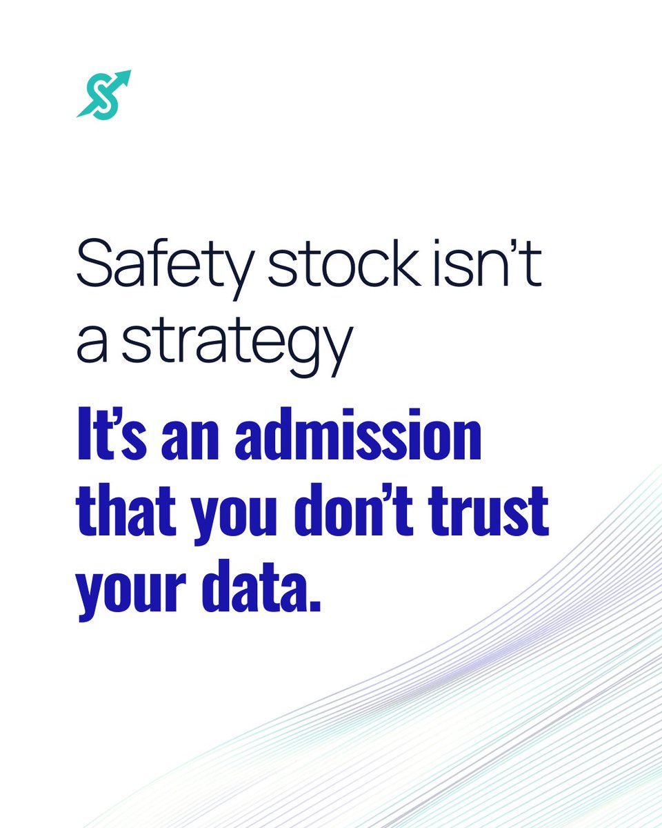 suppliflex's tweet photo. Safety stock isn’t a strategy, it’s a symptom of bad data. 📉
If you’re holding back your inventory "just in case," you’re paying a Data Trust Tax.
How to stop subsidizing sync errors with your cash flow: 👇 https://t.co/c77WO6SXyD