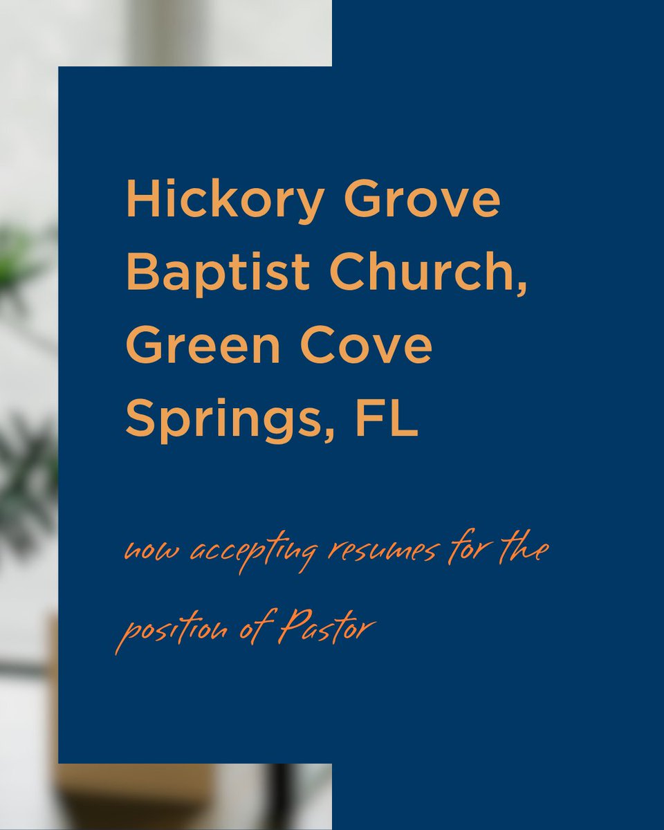 FloridaBaptists's tweet photo. Use your gifts to make an impact. Explore pastoral, ministry, and support roles rooted in a shared Baptist faith and dedication to Christ. Learn more at https://t.co/nqQxIhe0kN https://t.co/1OMf62OtfK