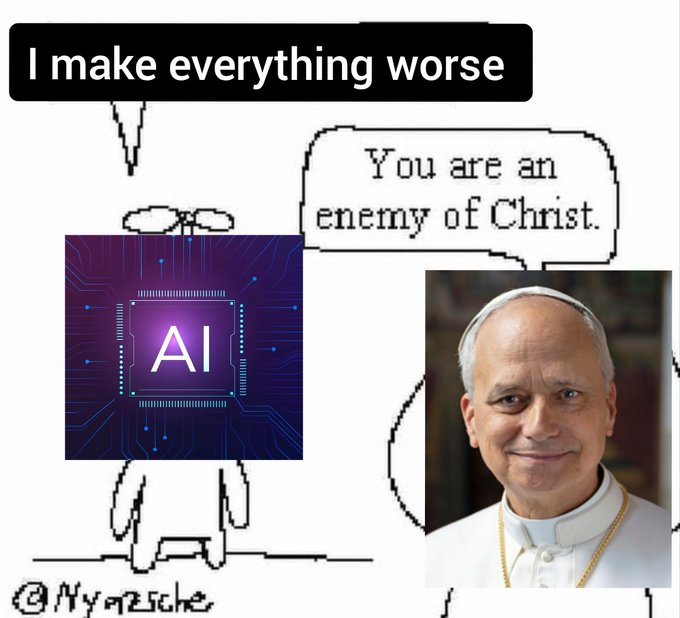 AChevyWolf's tweet photo. That's my pope https://t.co/yv9riaA1zJ