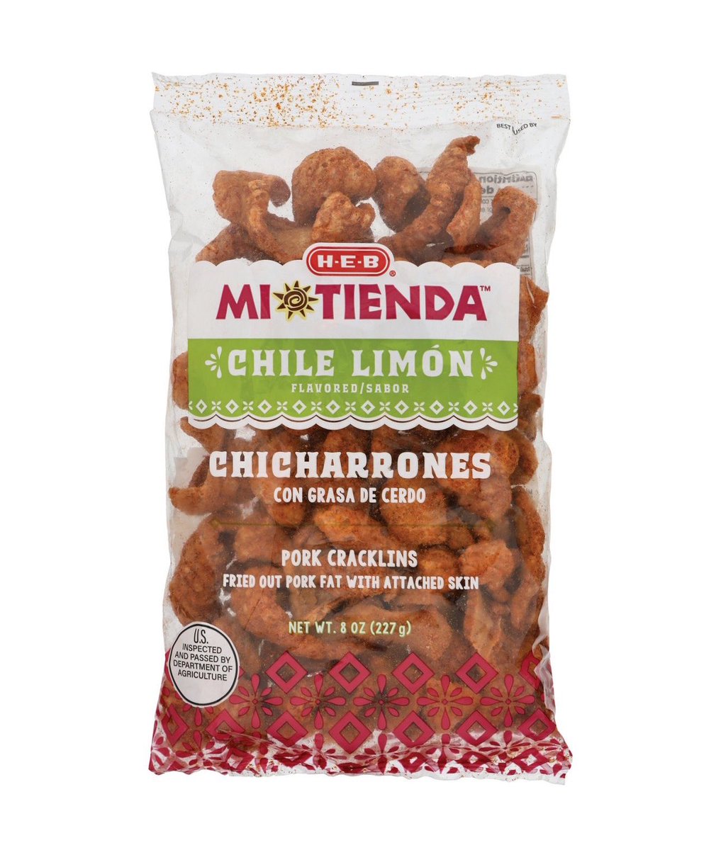 ginapina's tweet photo. @yjtravellife You would probably love these chile limon chicharrones! The HEB Mi Tienda side brand has some really good stuff. https://t.co/sl8xdog824
