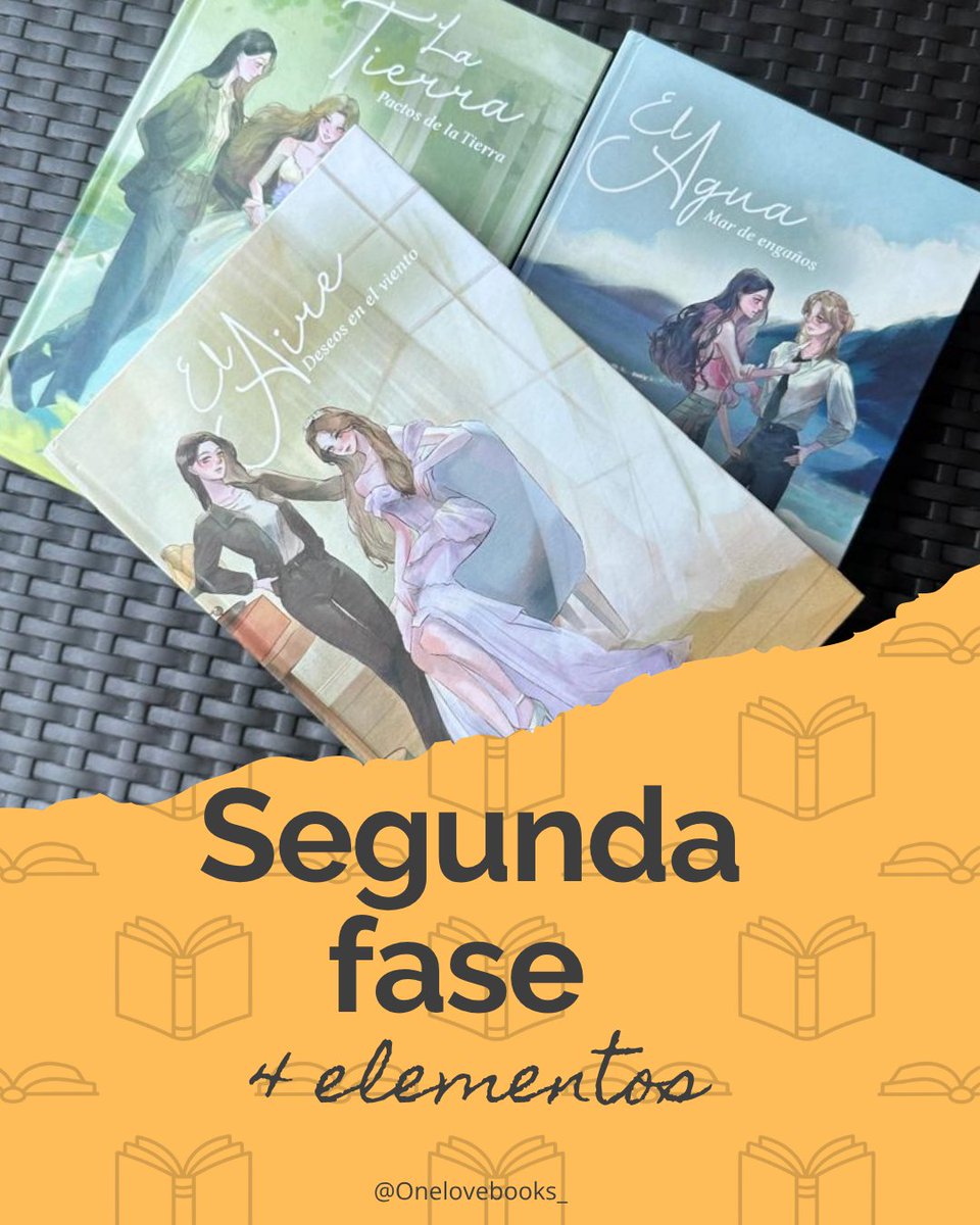 OneLoveBooks_'s tweet photo. ✨ Segunda fase de preventa – 4 Elementos ✨

¡La espera continúa! Hemos iniciado la segunda fase de la preventa de los sets de 4 Elementos.

Si formas parte de esta etapa, te invitamos a completar el siguiente formulario con tus datos para continuar con el proceso de tu pedido.

Mantente atento a nuestras redes sociales ya que al finalizar esta fase comenzaremos con el proceso de preparación y envío de los pedidos.

¡Cada vez falta menos para que tengas tu set en tus manos!

https://t.co/N2LBoKG4jk