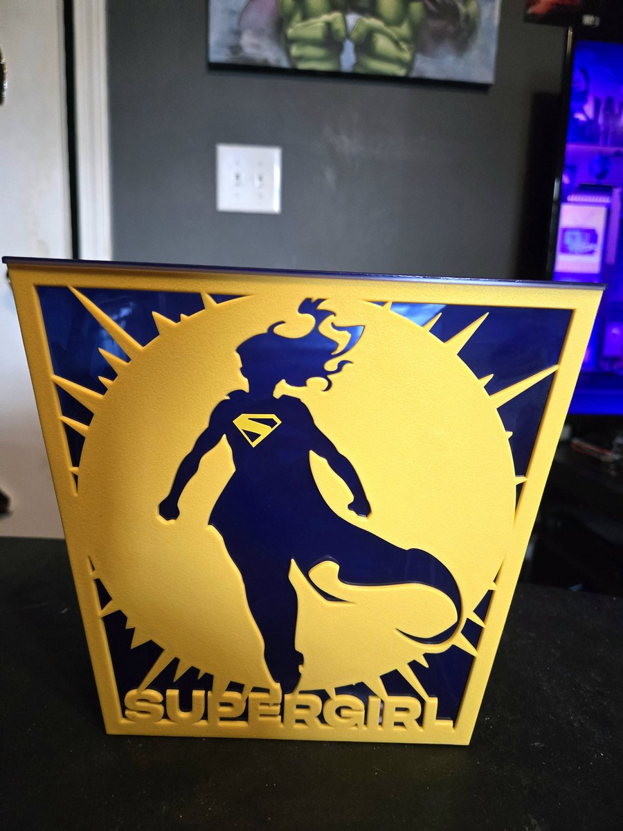 UltraSpideyFan's tweet photo. Mom and I went to get the Supergirl promotional theater popcorn bucket and Supergirl Collectible Combo today. https://t.co/s2dooknksj