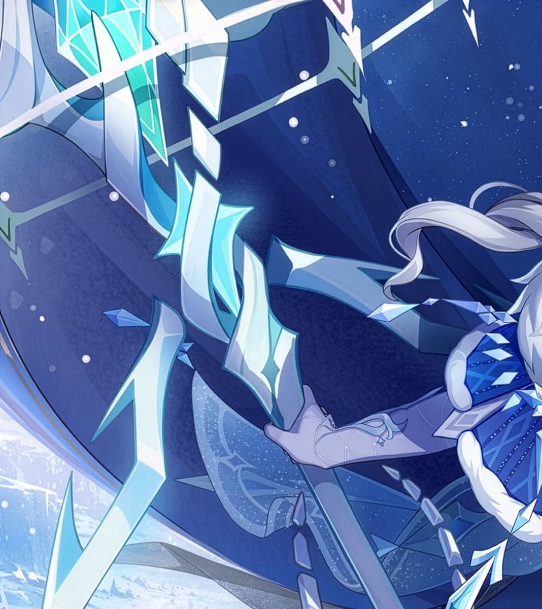 Elysium1nYou's tweet photo. Is this the cryo archon’s scepter that Venti pinched and replaced it with a hilichurl’s club? Imagine her face when she found out 😭 https://t.co/0oplcRDofB