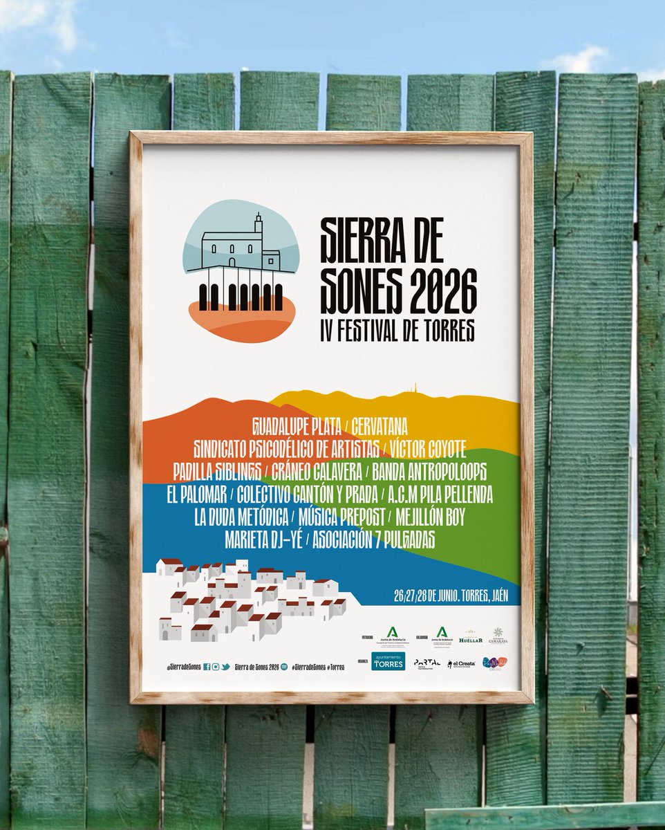 elCreata's tweet photo. Éste finde se celebra la cuarta edición del @sierradesones, el festival estival más torreño

https://t.co/ZvvZGajAu4

Gracias al @aytotorres y a la organización por su confianza en mi trabajo 

#SierradeSones #Torres #Jaén https://t.co/ANSaopvoap