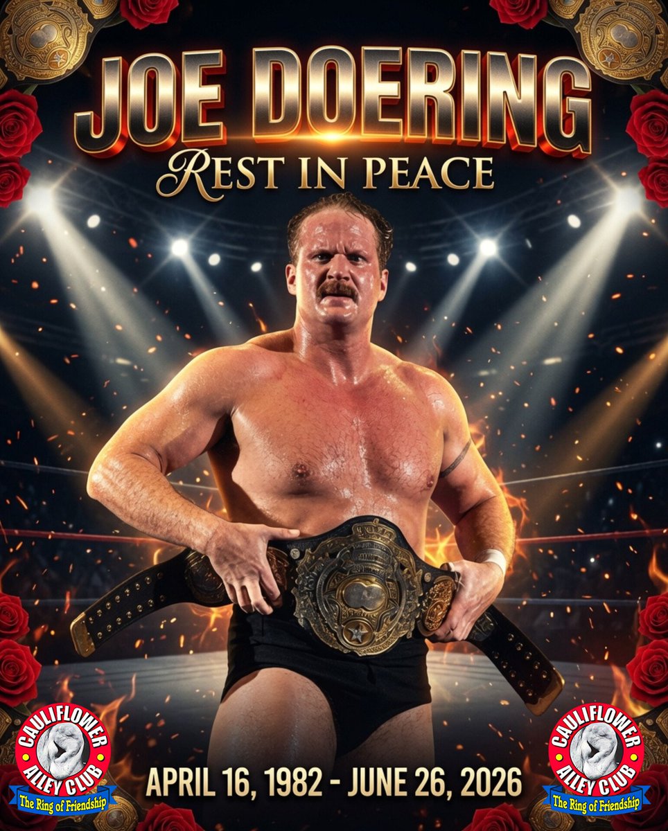 CACReunion's tweet photo. The CAC extends its heartfelt condolences on the passing of Joe Doering at the age of 44 after a courageous battle with brain cancer.

Our thoughts and prayers are with his family, friends, and fans during this difficult time.

Rest in peace, Joe. https://t.co/mmPopHSfaU