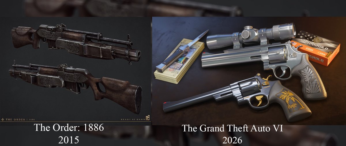 Fury73's tweet photo. What a masterpiece was presented to the world of video games.
@Ru_Weerasuriya 
@RockstarGames 
@RAD_Studios  
@PlayStation 
@TheOrderForum 
#theorder1886 #gta6 #gtavi https://t.co/BT5v98XIJK