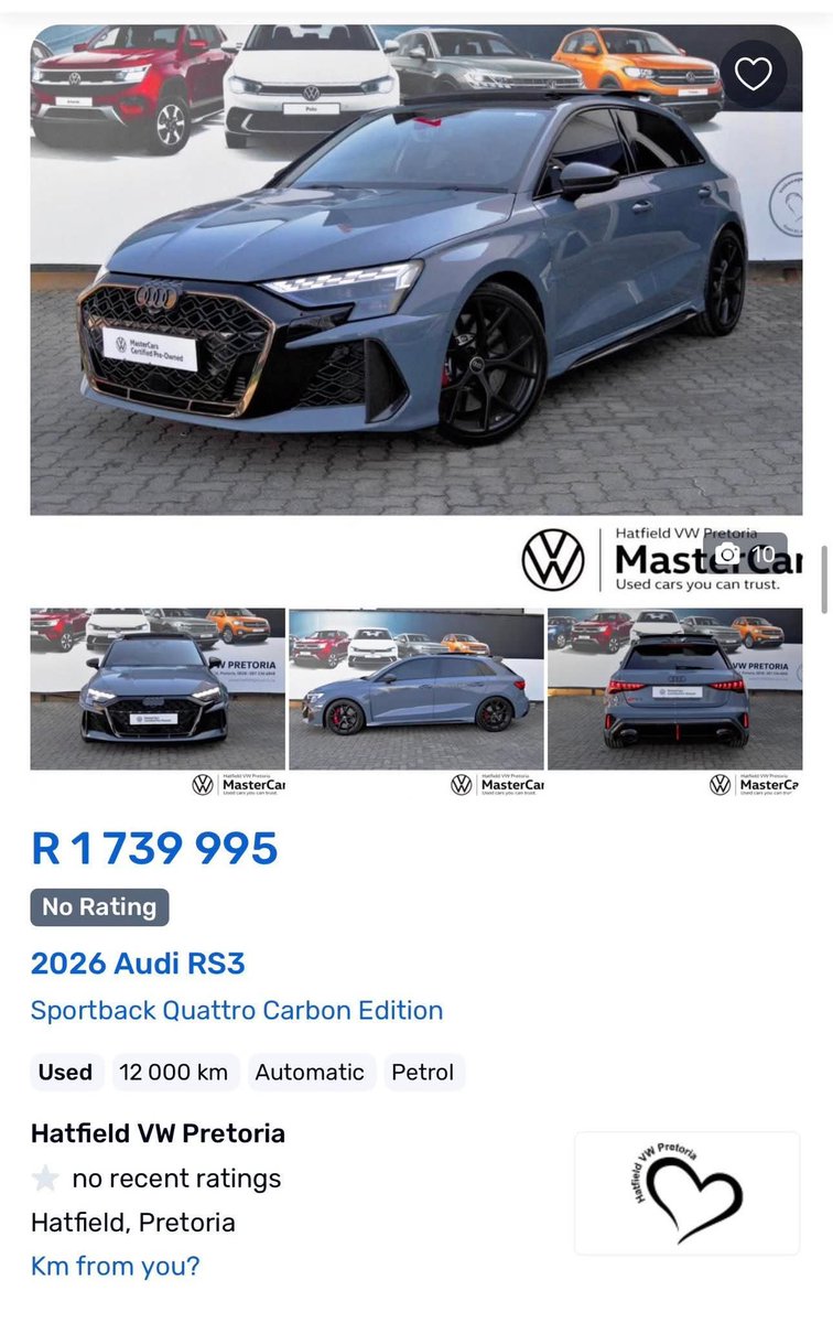 BoitumeloCaleb's tweet photo. Choose your poison ☠️ BMW M5 Competition  🆚 Audi RS3 Quattro comparing this two cause of the price. https://t.co/korG7OsN4K
