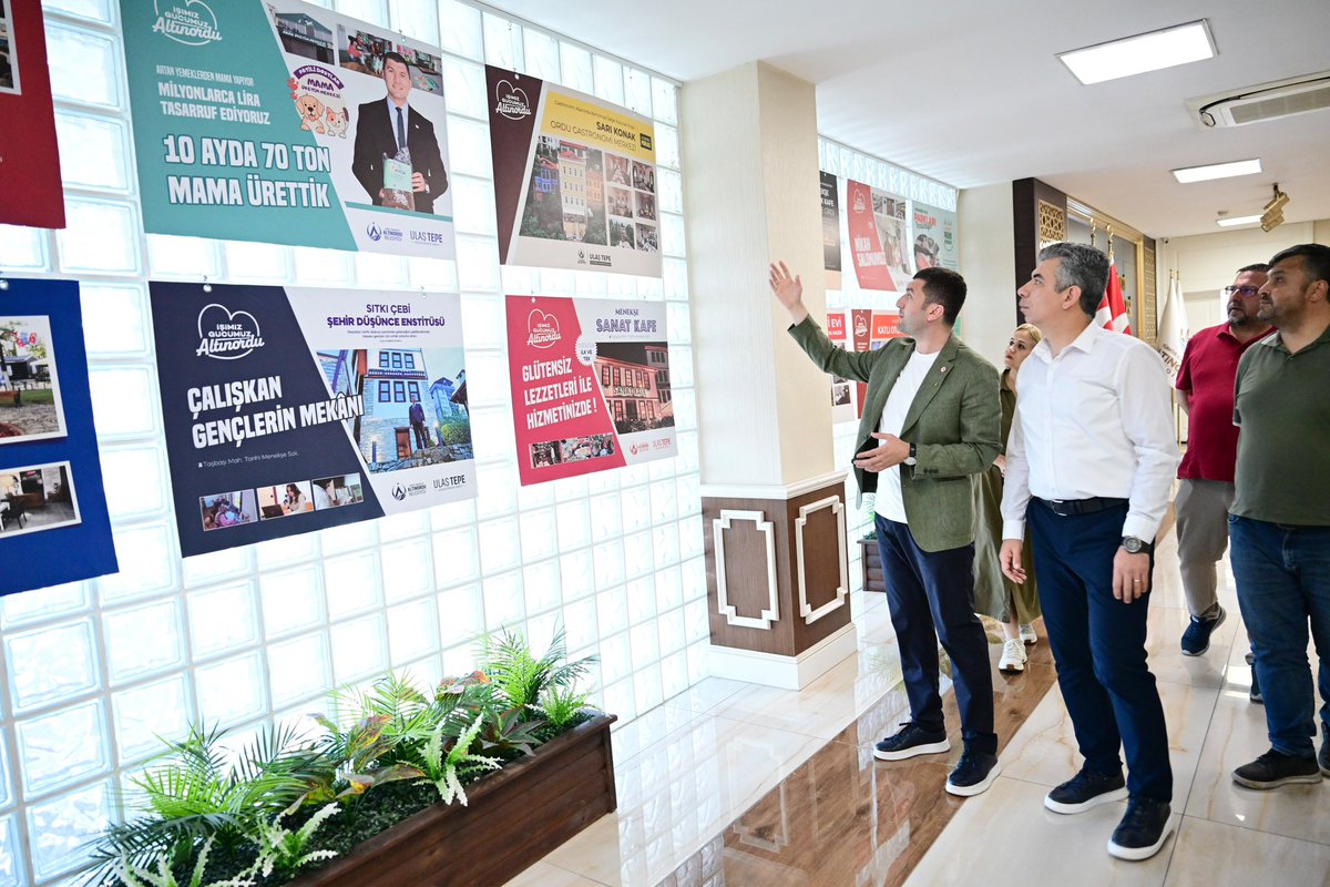 ulasbaskan's tweet photo. Soma Belediye Başkanımız Sn. Sercan Okur ve beraberindeki kıymetli heyeti belediyemizde misafirimiz ettik.

Sayın başkanımıza nazik ziyareti  için teşekkür ediyor, çalışmalarında başarılar diliyorum. https://t.co/77be73HMFg