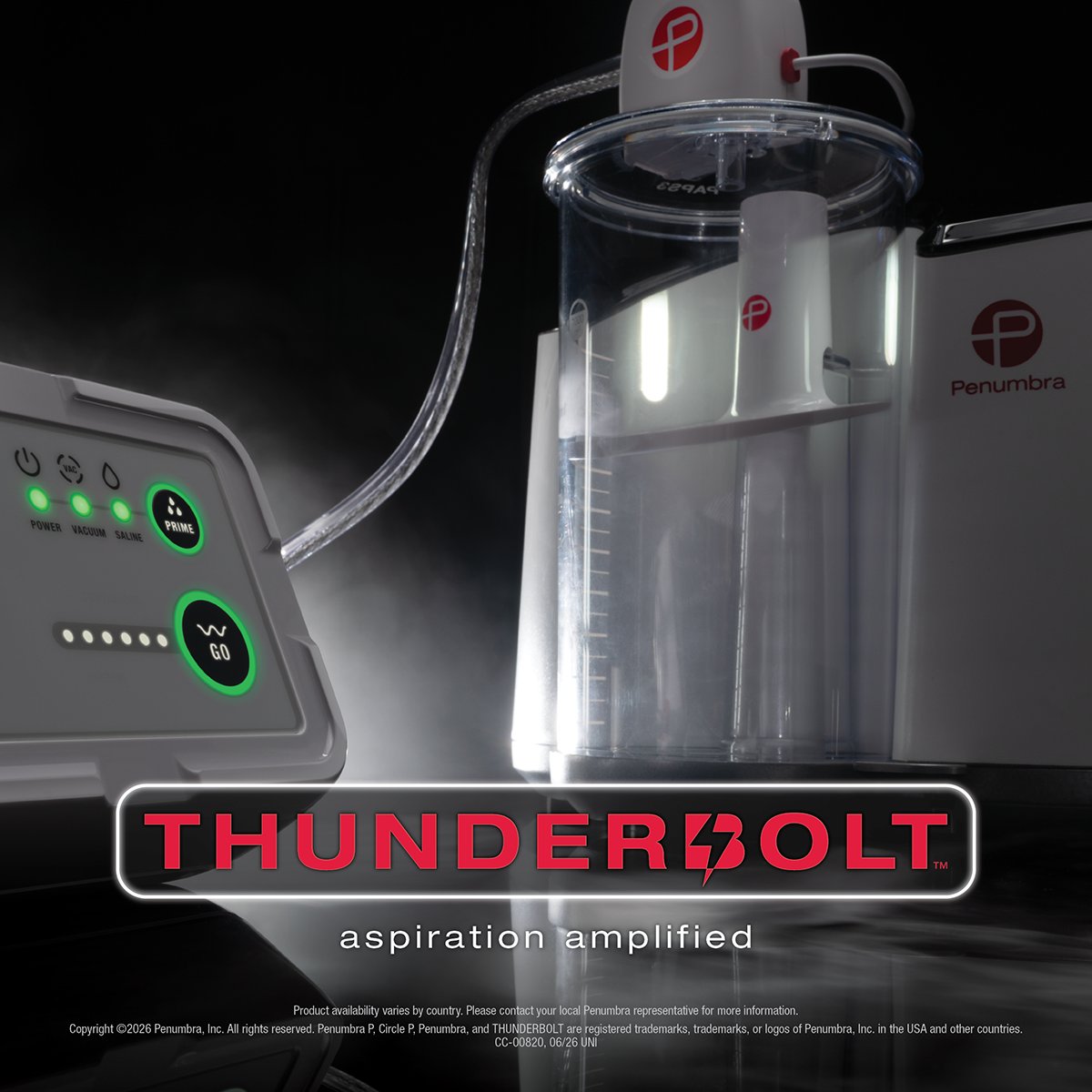PenNeuro's tweet photo. US HCPs: Introducing THUNDERBOLT - the first #CAVT computer-assisted vacuum thrombectomy platform for acute ischemic stroke, built on the Penumbra System. #TBOLT
 
Rx only. Learn more about THUNDERBOLT, including risk here: 
https://t.co/lKb6gJQLEH https://t.co/5z9kXwudbE