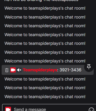Teamspiderplays's tweet photo. Hey @Twitch This keeps happening. when i shared my meetup code it kept reconnecting. do you know whats happening? https://t.co/jaDqLbDJh5