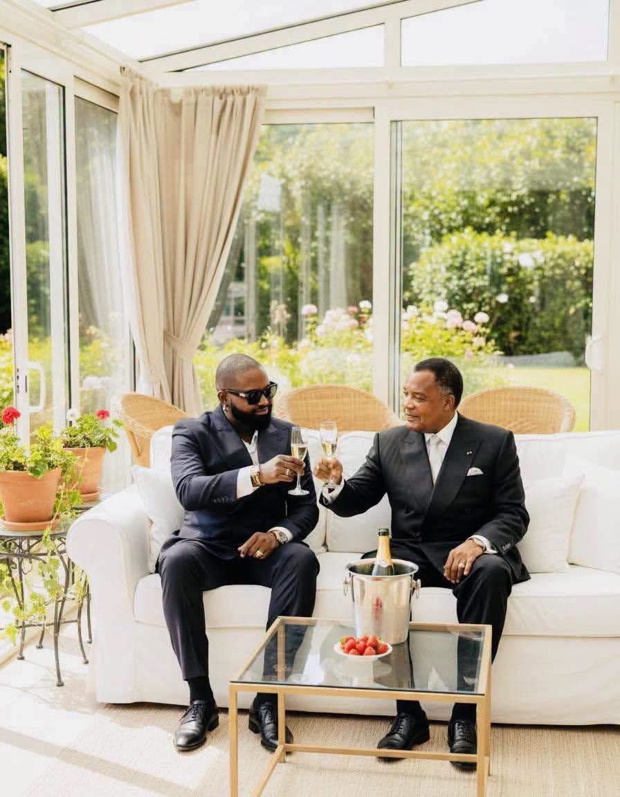 pap_mas's tweet photo. ♥️♥️Le grand esprit,l’homme de masse et des actions concrètes son excellence le président @SassouNGuesso_ otchombe feat le Capitaine qui amène la Rumba congolaise à bon Port El Padre @ferregola 
🗣️A connais pas à demander https://t.co/sIQ0A7JzN3