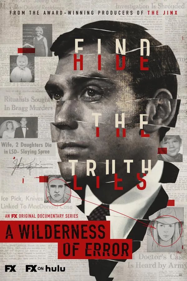 OneTimePhil's tweet photo. @sqwzdrive Technically a docuseries… but Errol Morris’s A Wilderness of Error https://t.co/smB18cjjBU