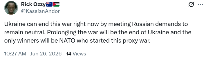 MAforUkraine's tweet photo. @HavryshkoMarta Ukraine WAS neutral before Russia invaded in 2014. So obviously this is not the problem. https://t.co/y6pHLJRlgM