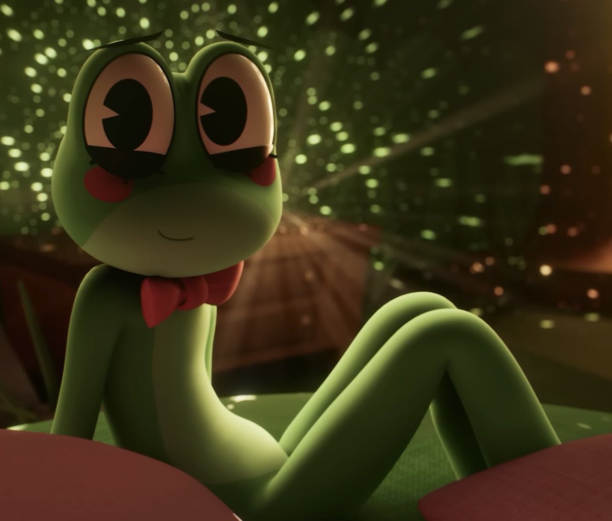 Justadumbartist's tweet photo. Happy one week of Ribbit appearing in the finale on YouTube! She has brought so much joy this past week🥹🩷 https://t.co/3SCv85asMG