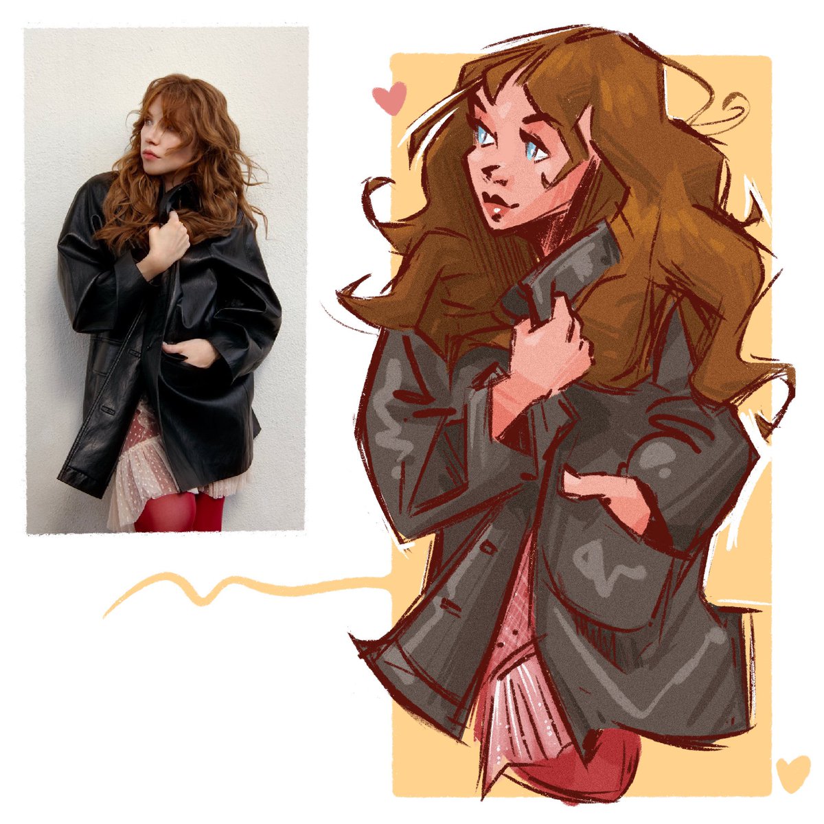 mythical_kat's tweet photo. The very first doodle of this era! 
@carlyraejepsen for On Wires! 💛 https://t.co/35j6yv5Sqw