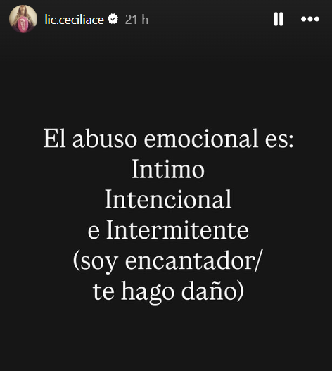 filonewsOK's tweet photo. 🟣"SOMOS MUCHAS EN TODOS LOS ÁMBITOS EN QUE SE MOVÍA. MISMO MODUS OPERANDI"

Cecilia Ce agradeció el acompañamiento que recibe tras manifestar que atravesó abuso emocional y violencia de género por parte de Nacho Levy:

"He podido salir y contar lo que muchas no pudieron". https://t.co/CM1Yg8UMVo