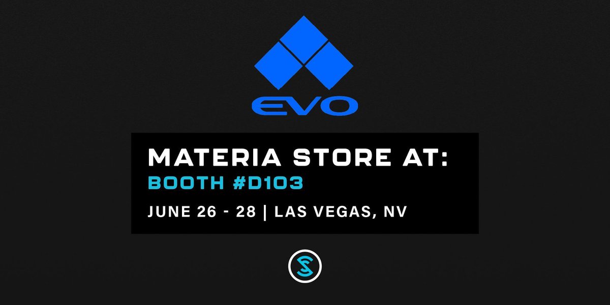 MateriaStore's tweet photo. 🥊 We're at EVO!
📍 Find us @ Booth #D103, by the arcade!
📅 Friday, June 26 - Sunday, June 28
We're bringing our strongest fighters:
UNDERTALE 10 Year Anniversary LP
VGM LoFi: Sleepy Pokémon Beats
Ronin: Cyberpunk 2077
Age of the Synth: Armored Core VI
Step in the ring! https://t.co/o6BbctHTiH
