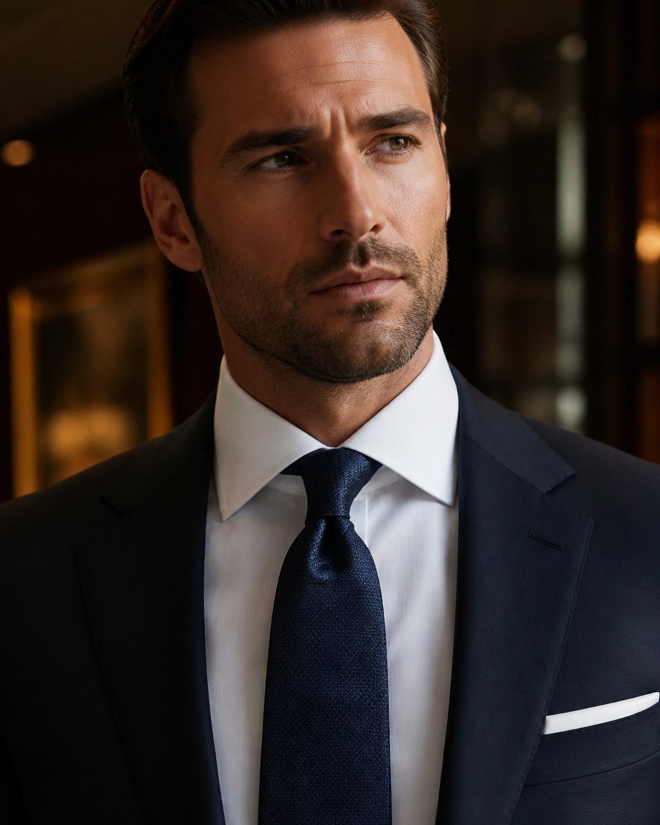 men_mode's tweet photo. Command the room before you speak. The boardroom blueprint starts with mastery: a sharp spread collar and a perfect Windsor knot. Small details signal ultimate authority. πβ¨
#LaModeMens #BoardroomStyle #ExecutiveLook #Menswear https://t.co/4D5Br5GOeg