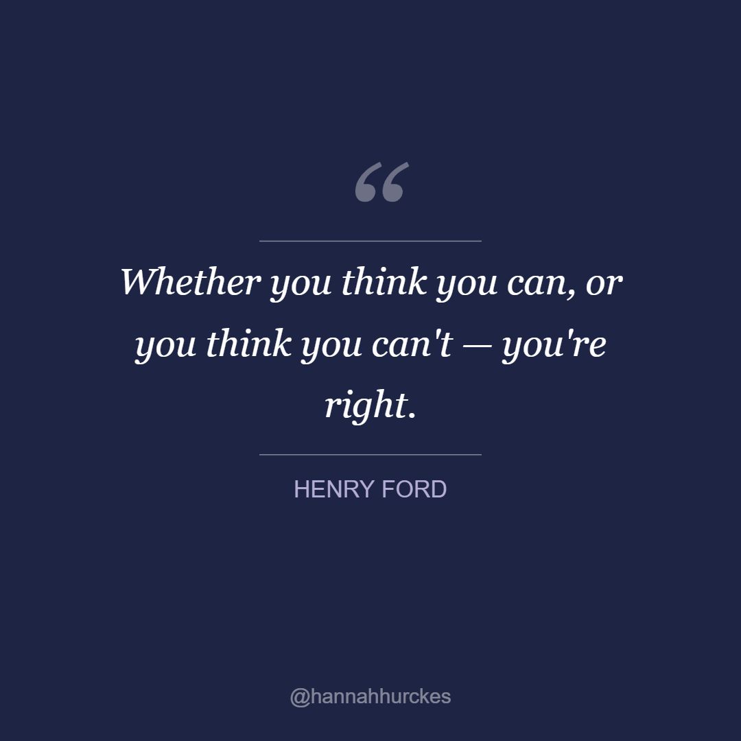 HannahHurckes's tweet photo. The most powerful thing you carry into every room isn't your resume.

It's what you believe is possible.

Choose that belief carefully!

#belief #henryford #inspiration https://t.co/2QSfQmP9hD