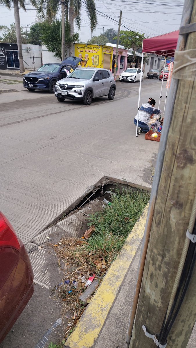 HugoBuzz87's tweet photo. @AyuntamientoVer @TELMEXSoluciona desde enero de este año. No han arreglado este registro en blvd del parque en gracc bosques en Tejería. Es un peligro y ahora un criadero del dengue. Urge su atención https://t.co/DV0Vek3zY8