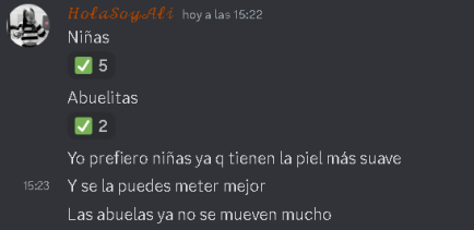 V1cho08's tweet photo. @AliDeCorazon COMENTARIOS REPUGNANTES QUE HACIA Y HACE EN OCULTO https://t.co/lfzsWGZzlF