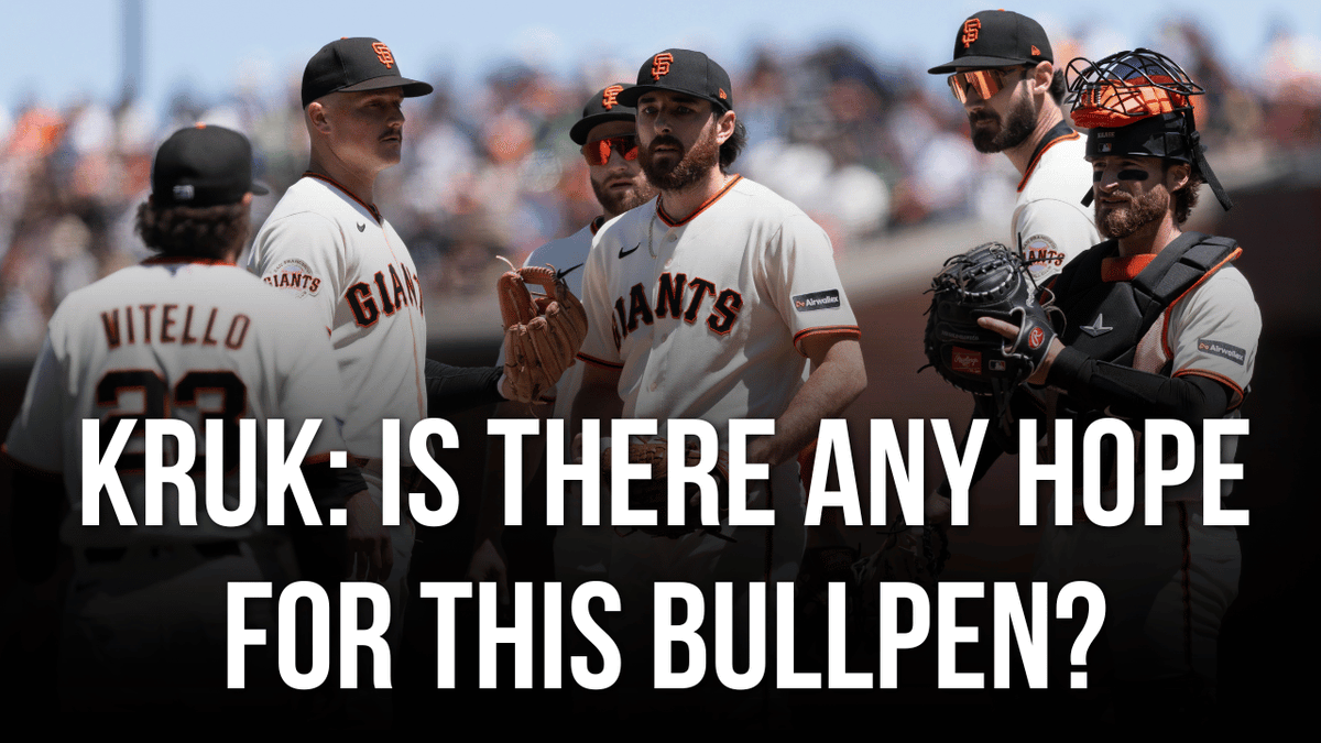KNBR's tweet photo. Mike Krukow on how late-inning blown saves affect clubhouse morale and why the Giants are still searching for a consistent closer. Check out the FULL interview ⬇️
https://t.co/TUHTwdTq9C https://t.co/4o1bExma5a