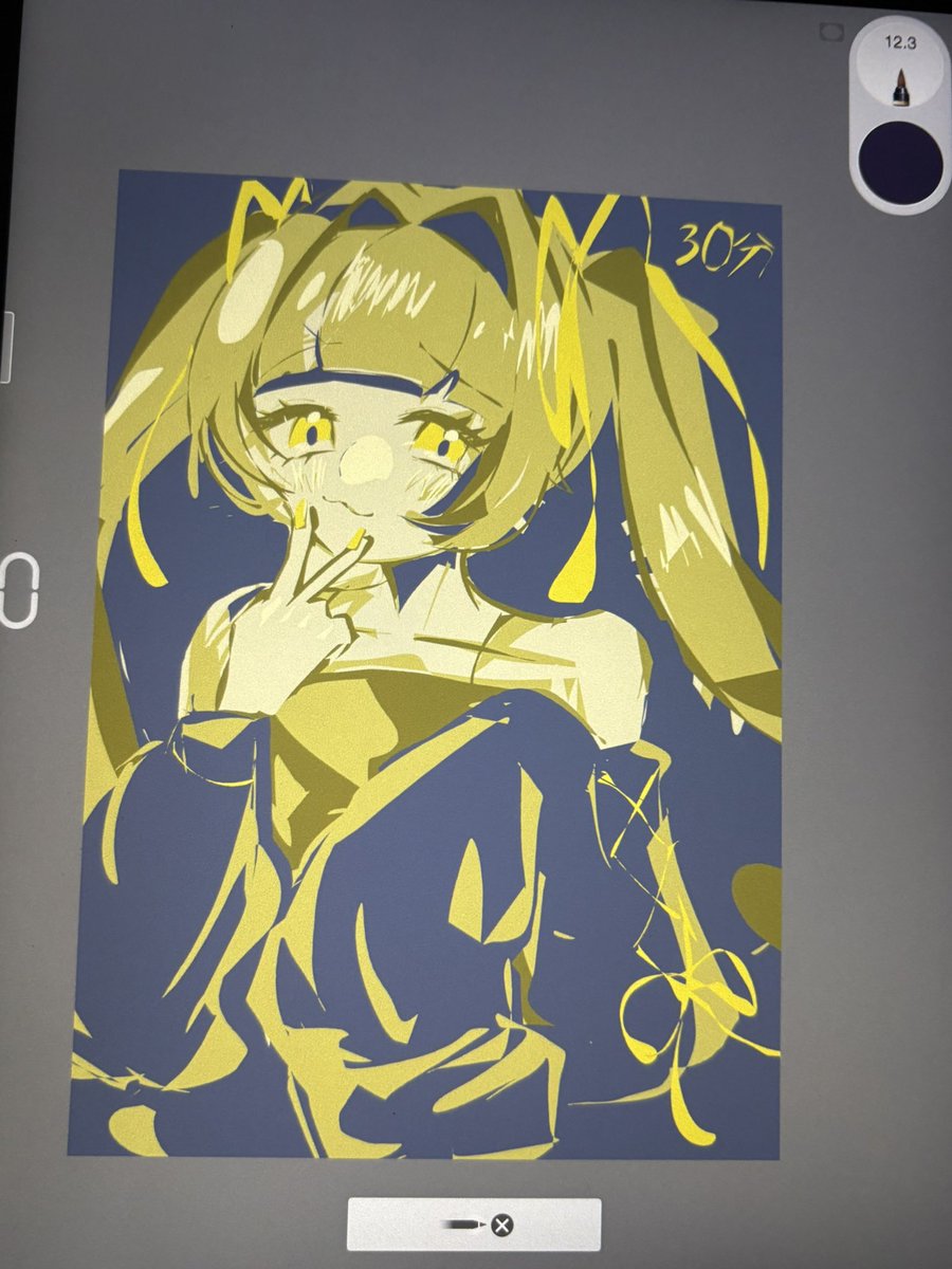 1208_sui's tweet photo. 寝れないから落書き
投げ縄お絵描き https://t.co/A1TRB4de2S