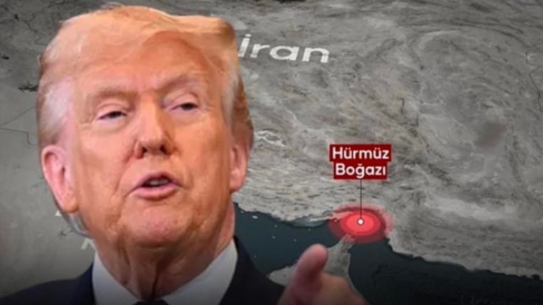 Trump'tan Hürmüz Boğazı Açıklaması: İran İHA'ları Kargo Gemisini Vurdu