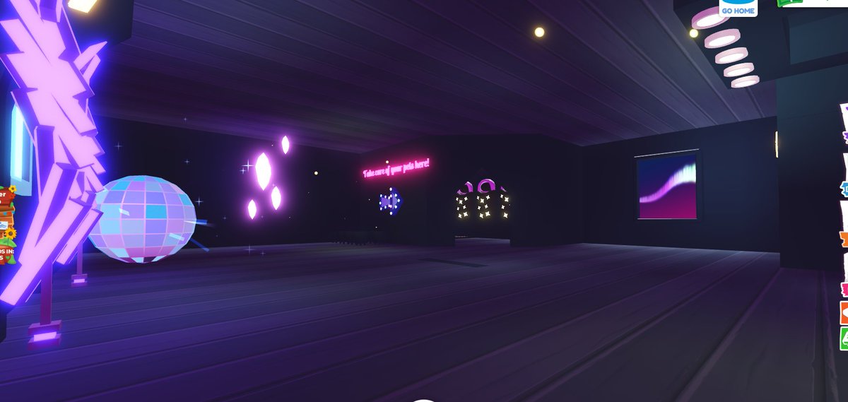 Andyy0078's tweet photo. TRADING SPACE THEMED HOUSE :3
i made this house some months ago, has all pet needs, cool space music... looking for 1-2 ride pots. https://t.co/chpfyvALMo