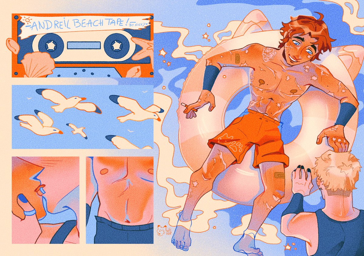 Froheart's tweet photo. A little refreshment 🫪

#andreil #aftg https://t.co/51YRjjrOtA