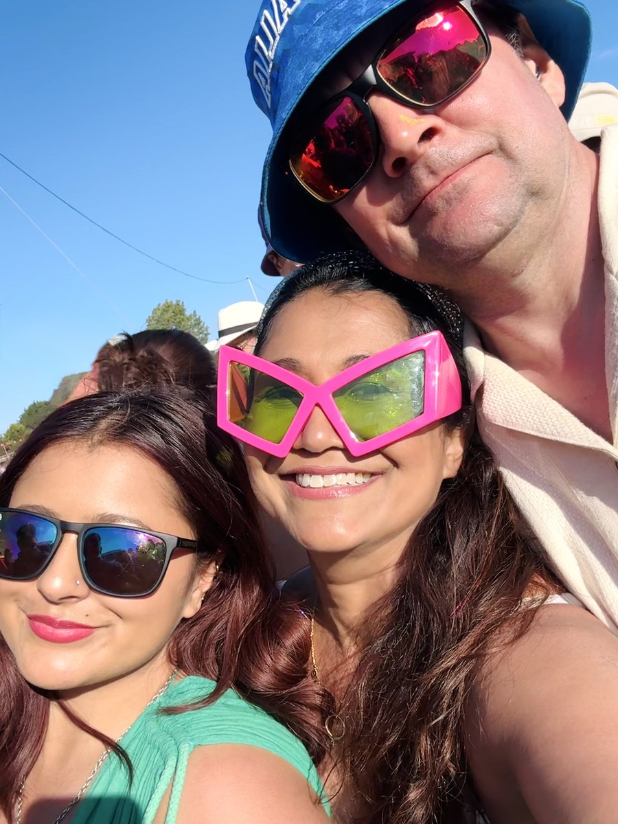ArnieRozahKrogh's tweet photo. 🎡❤️ Weekend memories from The Love Architect

We just got back from our yearly ‘pilgrimage’ to the @IsleOfWightFestival and it was pure magic again.

What started as a boys’ weekend tradition for my husband and our mutual best buddy has beautifully evolved into a massive family get-together. Last year we had 4 couples + bestie’s extended family (his sister, husband and their 2 daughters and their partner). 

This year, two of us couples brought our adult children along. Camping together at Pink Moon, sharing meals and drinks, dancing, laughing, and talking deep into the night… watching the next generation make their own memories while we created new ones as a bigger tribe.

We had 3 days of costume themes. Saturday was IOW’s official Science Fiction/Space theme and our group mostly went with Star Wars. Friday was Sparkly/Sequins. Sunday was meant to be Goth and I was the only one following the memo (no thanks to extreme heat!) 🤭

No one was alone. We took care of each other. We supported one another. We entertained each other between performances and we sang to our hearts content till I lost my voice.

Next year’s tickets are secured and this time, one more of our adult daughter is joining us. And the other couples kid are joining too! I can’t wait for 2027.

There’s something so special about traditions that grow with you, from couple adventures to multi-generational joy. Grateful for these moments that stitch our family closer.

What’s a tradition in your life (big or small) that’s evolved beautifully over the years? Share below 👇 I love hearing these stories!

#TheLoveArchitect #IsleOfWightFestival #FamilyMemories #LoveTravelThursday #MakingMemories