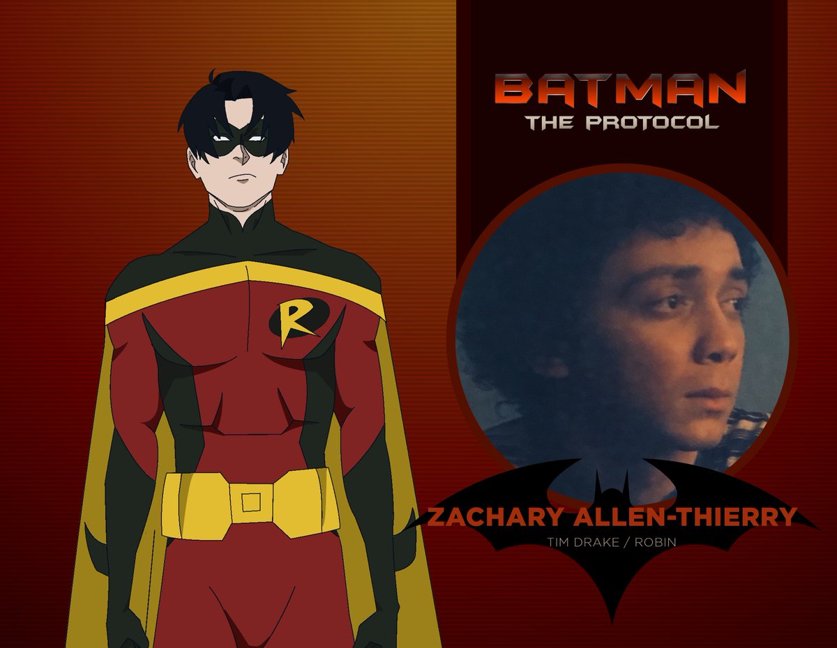 BatmanThePRTCL's tweet photo. The faithful second second of Batman. Zachary Allen-Thierry is Tim Drake in Batman: The Protocol, a fan-animated series. @Zachary_A_T https://t.co/N44u5z6tXg